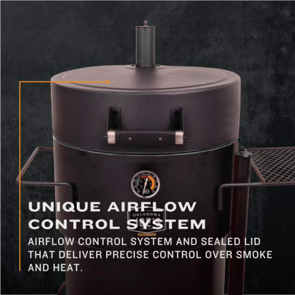 Bronco Pro Drum Smoker - Black