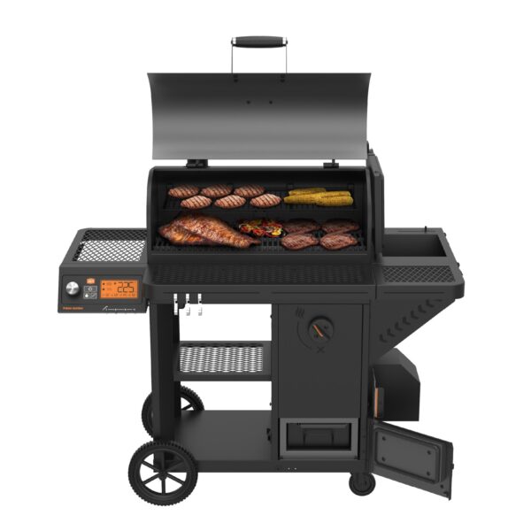Tahoma® 900A DLX Auto-Feed Charcoal Smoker & Grill w/ Wi-Fi