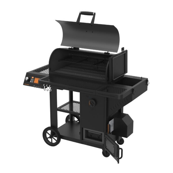 Tahoma® 900A DLX Auto-Feed Charcoal Smoker & Grill w/ Wi-Fi