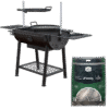 Firecraft Series® Barrel and Wood Logs Bundle