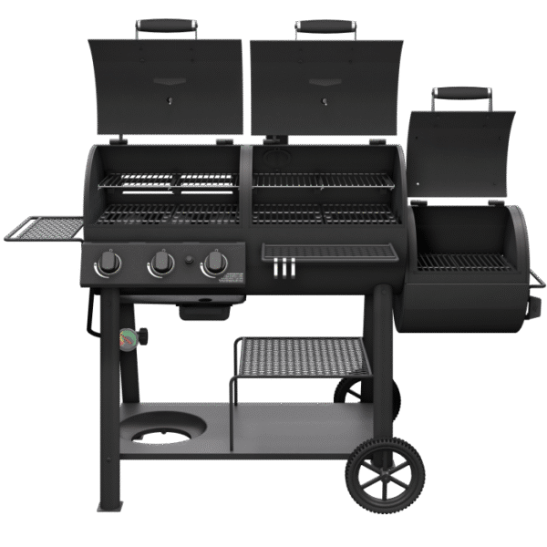 Oklahoma Joes® Canyon Combo DLX Charcoal/Gas Smoker & Grill